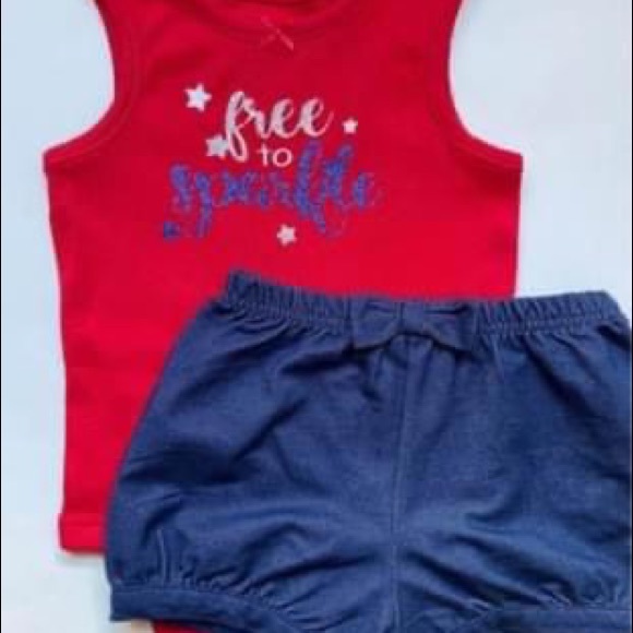 Free to sparkle onesie set - Picture 1 of 1